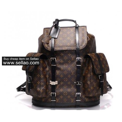 New LV Mens Womens bag Backpack leather Travelling bags
