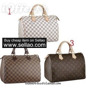New L-ouis V-uitton White Damier Handbag Speedy google+