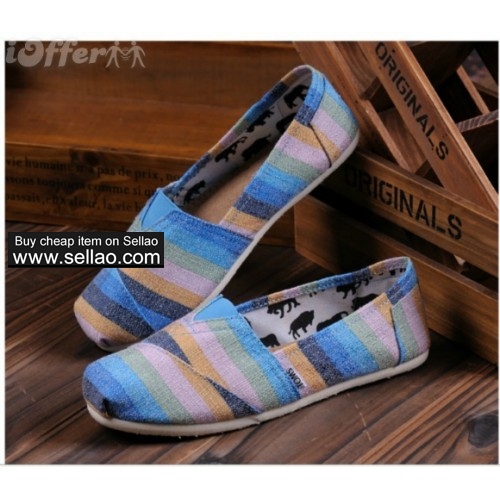 NEW HOT LADY'S TOMS CANVAS FLAT SHOES WOMEN'S SHOES goo