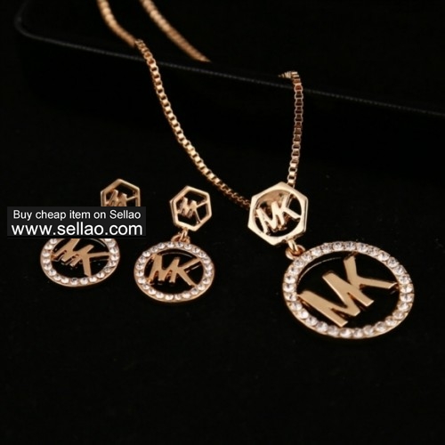 NEW FASHION MICHAEL KOR MK EARRINGS AND NECKLACES googl