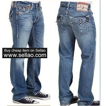 Men's fashion sport trousers men's casual cotton jeans