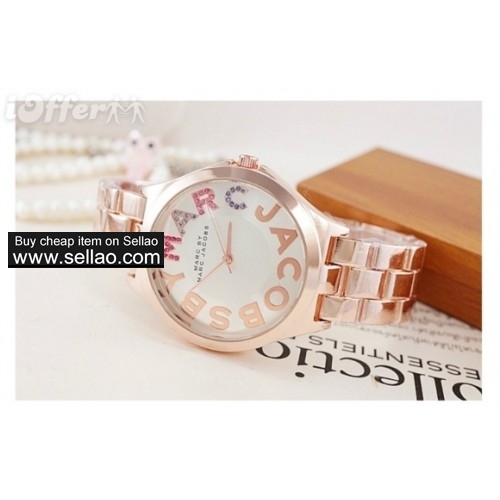 MARC BY MARC JACOBS ROSE GOLD CRYSTALS WATCHES WATCH go