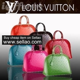 LV Monogram Vernis handbag purse bags Handbags AAAAAAAA