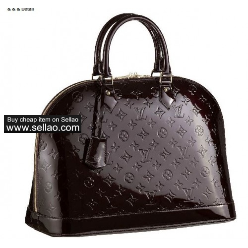 LV Monogram Vernis handbag purse bags A google+  facebo
