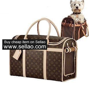 LV Monogram Handbag L-ouis V-uitton Dog Pet Carrier Ba