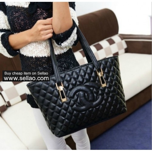 Hot Sell Women's Black lambskin Shoulder Bags Handbags