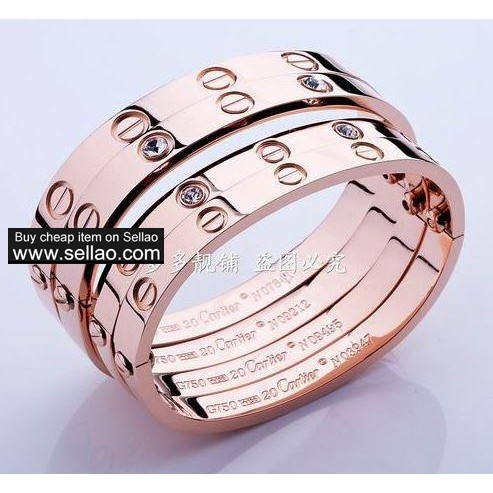 Hot Sale!!!High quality Cartiers Love Bracelet with box