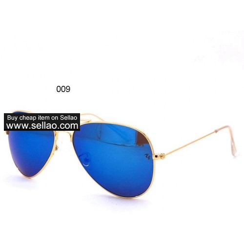 Hot Newest blue/gold glasses unisex
