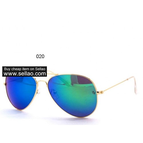 Hot New fashionable Mens Womens blue mirror sunglasses