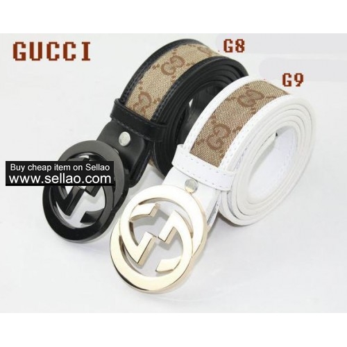 Hot GUCCl New Initiales Black Belts Graphite Buckle5 go