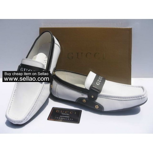 G uccisMen's casual shoes Driver's shoes leather shoes