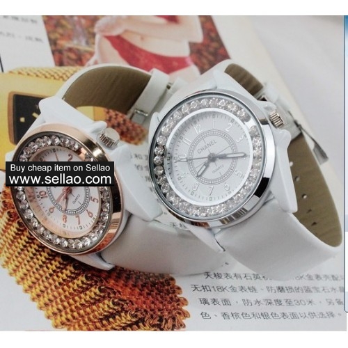 Fashion quartz watch Womens fine diamond watche google+