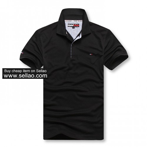 Classic t ommy polos cotton shirts Mens Womens t-shirts