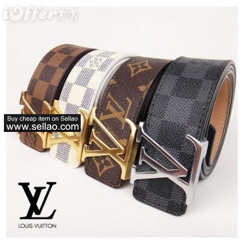 Brand new LVS leather belts women men's belt google+  f