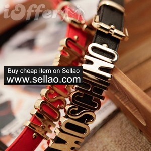 Best sale! M oschinoes belts women classic leather belt