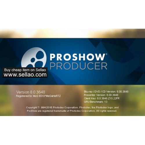Photodex ProShow Producer v8.0.3648 full version