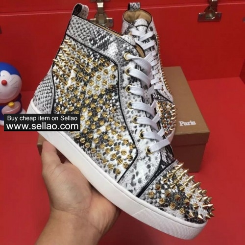 Christian Louboutin New At The Of The Men RIVET Trainer Shoes Sneakers