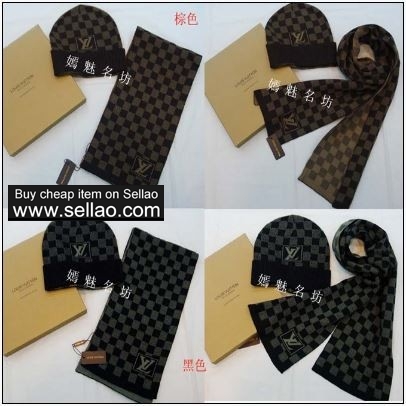 LV Louis Vuitton HAT and scarf