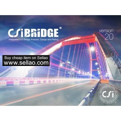 CSi Bridge CSiBridge Advanced w/Rating 20.0.0 Build 1384