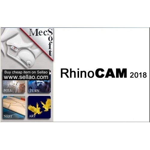 MecSoft RhinoCAM 2018 v8.0.425 / v8.0.28 for Rhino5 / Rhino6 full version