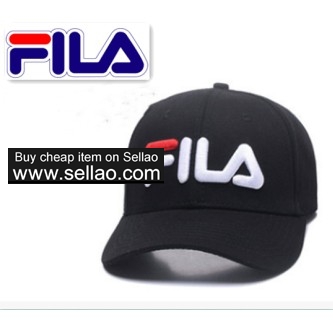 FILA BRAND CAP MEN/WOMEN BASEBALL CAP CANVAS HAT SUNHAT  LEUSURE  HATS