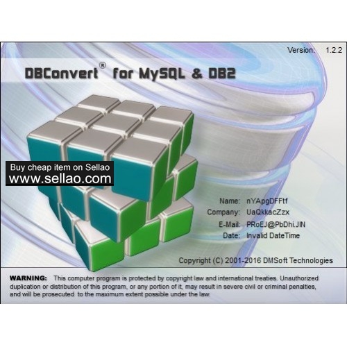 DMSoft DBConvert for MySQL and DB2 1.2.3