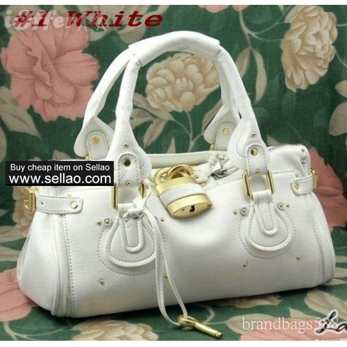 New real leather womens bags handbags with lock CE02