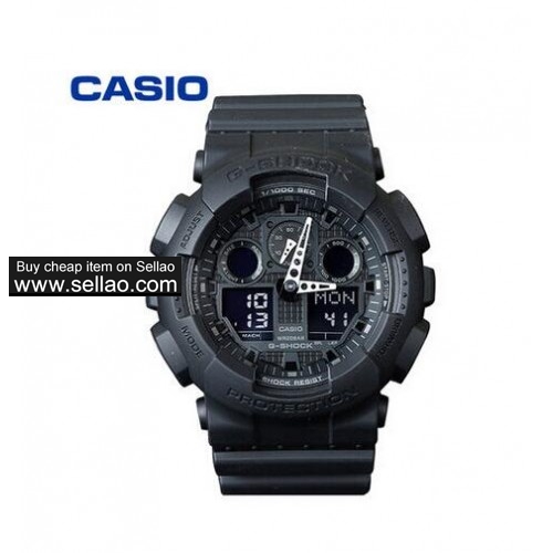 CASIO G-SHOCK watches GA-100-1A1D sports watch