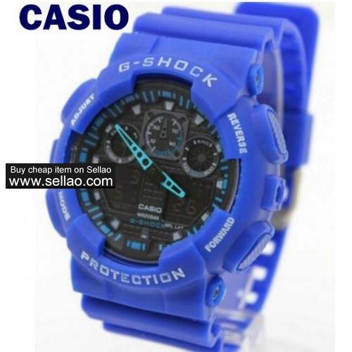 2019 CASIO G-SHOCK watches, electronic watches GA-100-1A1Dv