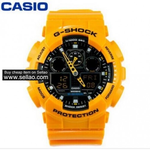 Casio G Shock Ga110 Watch Dual Display Sports Watche