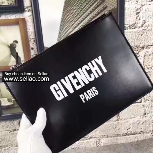 New Givenchy Antigona Clutch men/women's Leather Wallet Purse