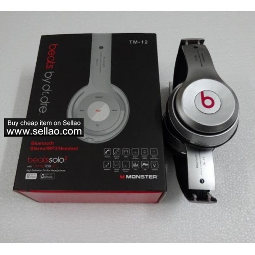 Monster BEATS by dr.dre  SOLO 2 HD Wireless Bluetooth Headphones