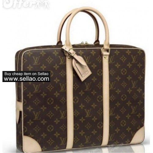LOUIS VUITTON AAA  Men's handbag Business shoulder bag Briefcase