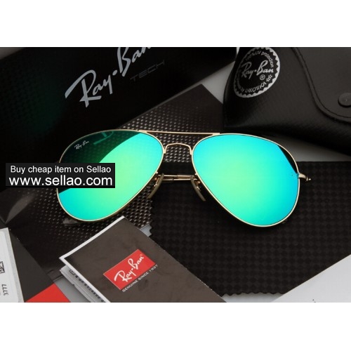 New 2019 Ray Ban 3025 Aviator Sunglasses Color lenses