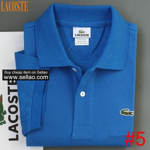 men/women Lacoste Classic leisure t-shirt free shipping