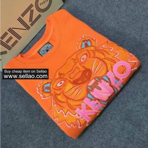 19 Kenzo Tiger Embroidered thickening Men's Women's