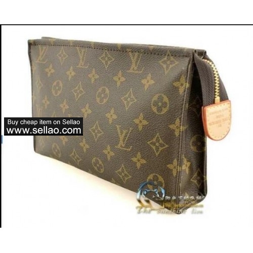 Louis Vuitton New Leather Cosmetic Clutch Makeup Bags