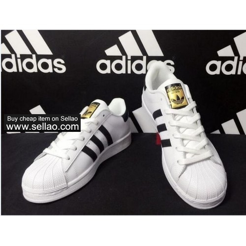 ADIDAS Originals Superstar flats fashion leather classic Sneakers Super Star Women Men Casual Shoes