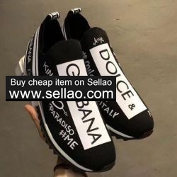 Dolce&Gabbana D&G men women fashion sneakers Running shoes