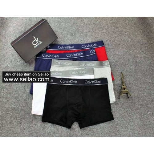 5Pcs Calvin Klein men's underwear cotton boxers shorts CK03