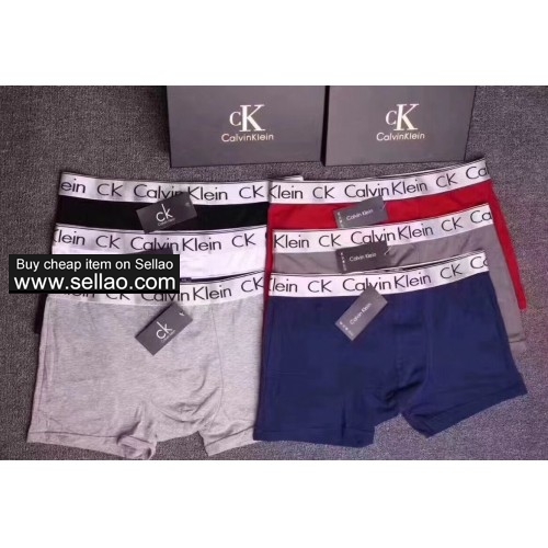 6Pcs Calvin Klein men's underwear cotton boxers shorts CK04