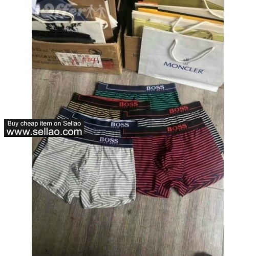 4 pcs men s cotton brands underwear boxers shorts 6624