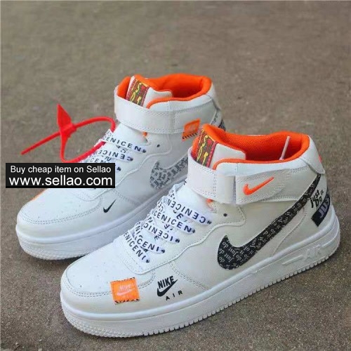 Nike spring and summer high-top breathable air force No. 1 sneakers for middle school students