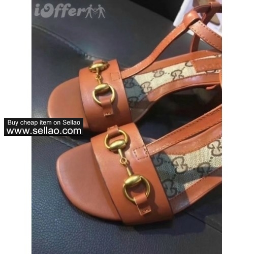 womens leather high heel strap sandals slingback 35 42 cf05