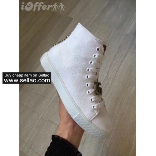 womens mens embroidered leather high top sneaker shoes 0f1c