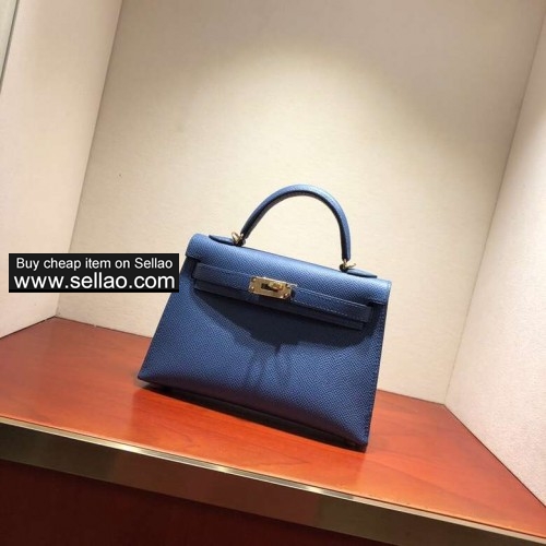 2019 new kelly Caviar leather mini gold hardware woman handbag Shoulder bag Evening bag