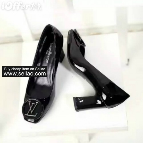 vogue women patent calkskin pumps nude high heel shoes b492