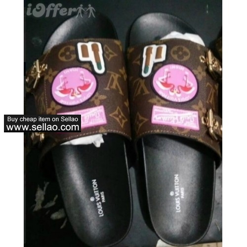 upscale men women brand high end slipper sandals shoes 7b1f