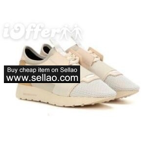 upscale women leather trainers leisure sneaker shoes b671