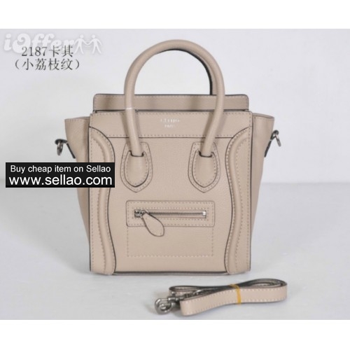 Celine Nano Original Leather Luggage Smile Handbag Bag